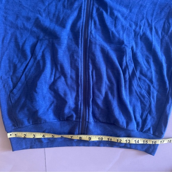 Maui And Sons Blue Hoodie Adult Sz M Florida 1980 spring lightweight pocket - Picture 16 of 16